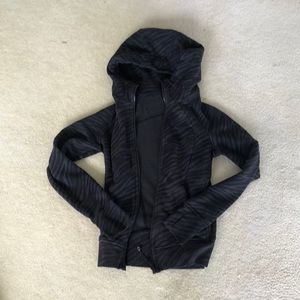 [Lululemon] zebra print cotton jacket